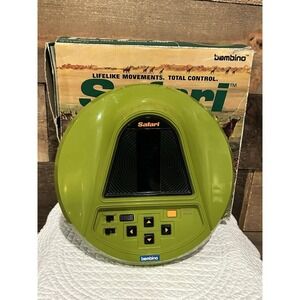 Bambino Safari Electronic Handheld Tabletop VFD Game TESTED WORKING